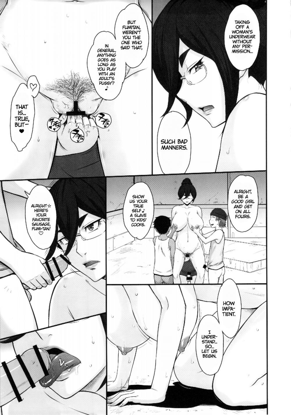 Hentai Manga Comic-Shota Eating Maid's Miscalculation and Compensation-Read-6